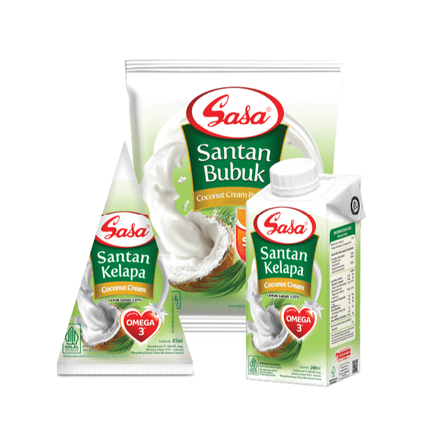 

Sasa Santan Kelapa Cair / 65ml / 200ml