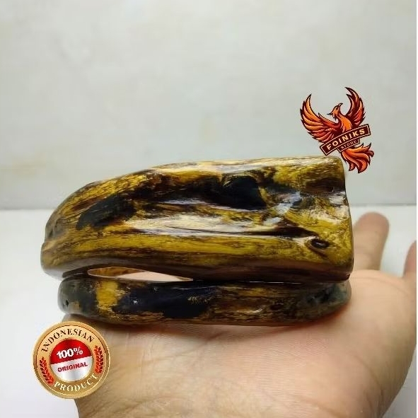 gelang akar bahar brahma batik asli 100% original