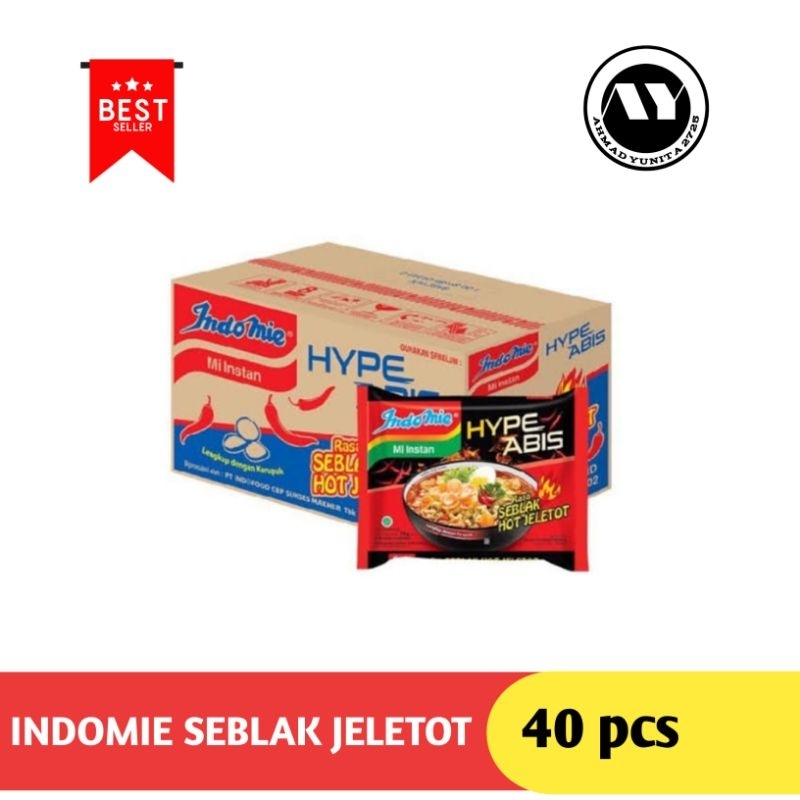 

indomie instan seblak jeletot isi 40pcs
