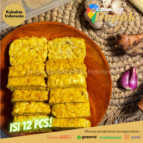 

(SIAP GORENG) Tempe Ungkep Bumbu Lengkuas isi 12