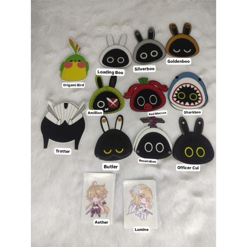 

Bangboo Calendar 2025 Sticker Aranara Traveler Hoyoverse Fanmerch