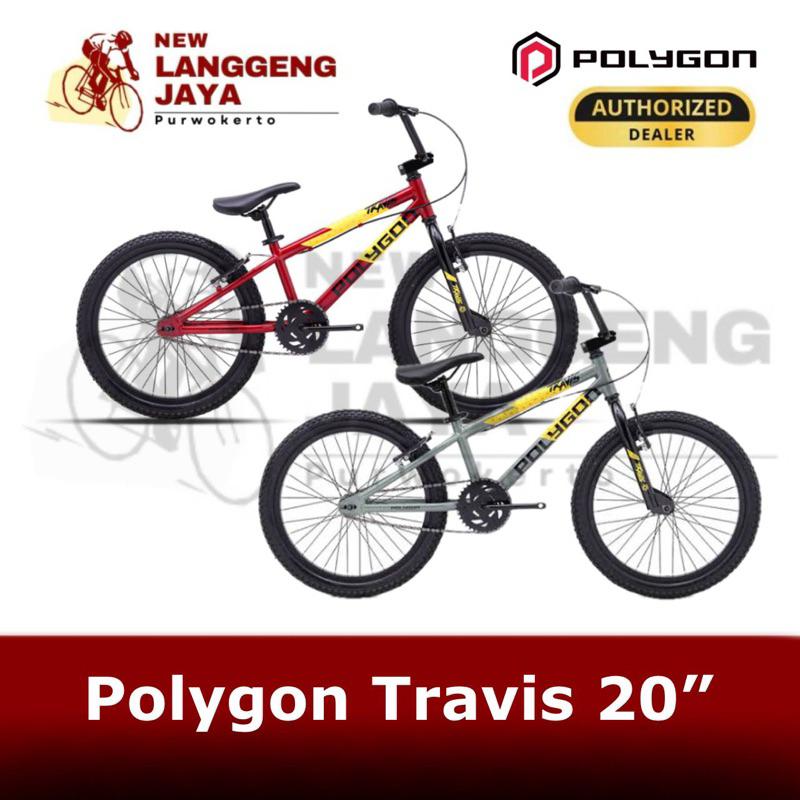 Polygon Sepeda Anak BMX Travis 20”