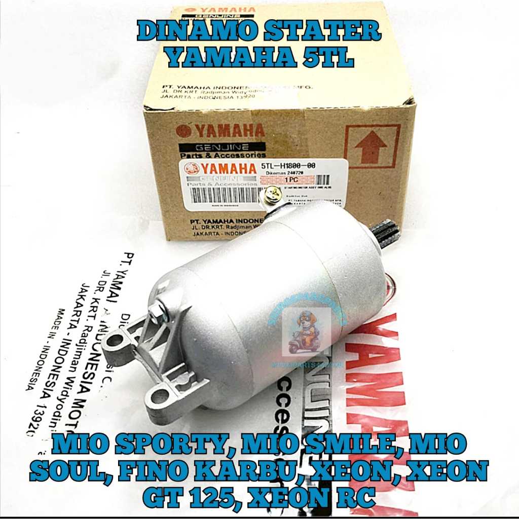 DINAMO STATER 5TL ASLI ORIGINAL MOTOR YAMAHA MIO KARBURATOR , MIO SPORTY , MIO SMILE , MIO SOUL CARB
