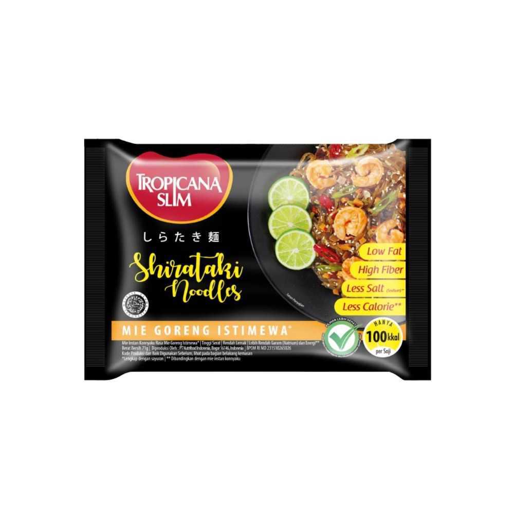 

TROPICANA SLIM Shirataki Noodles 71gr mie goreng istimewa