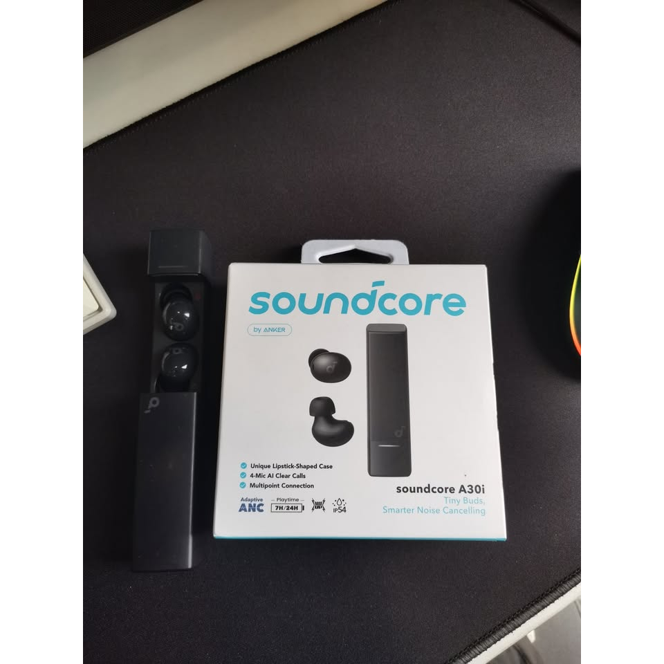 TWS Soundcore A30i Second normal lengkap
