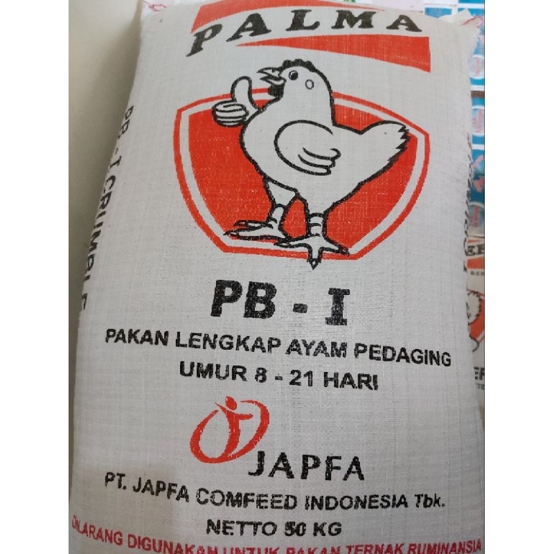 Pakan Ayam Broiler PB-1 PALMA Repact 1 KG