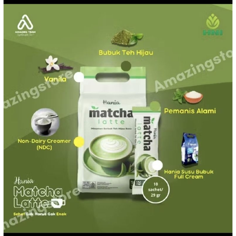 

hania matcha latte HNI