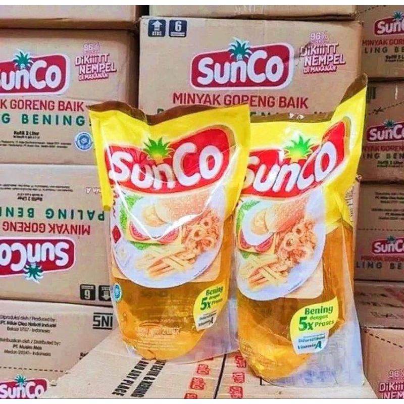 

Minyak goreng sunco 2 ltr