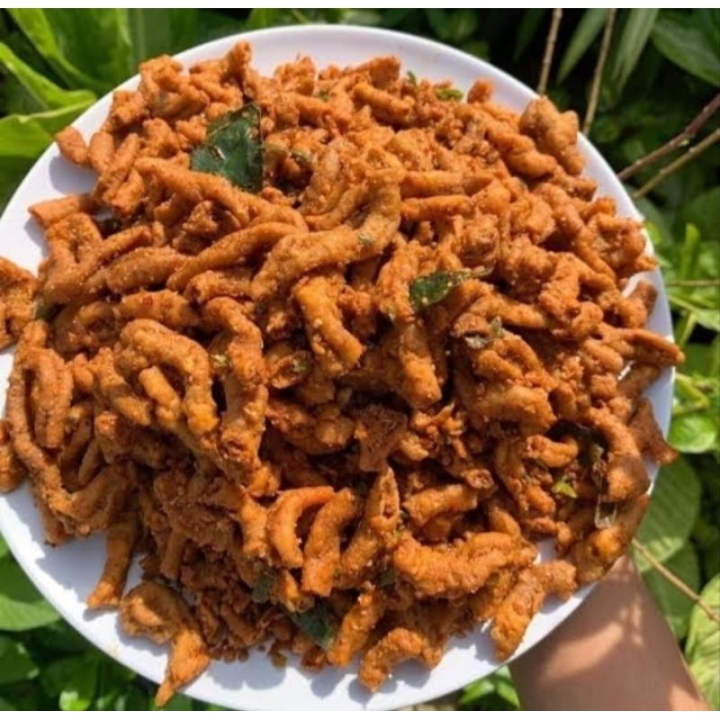 

keripik usus kemasan ekonomis 100 gram