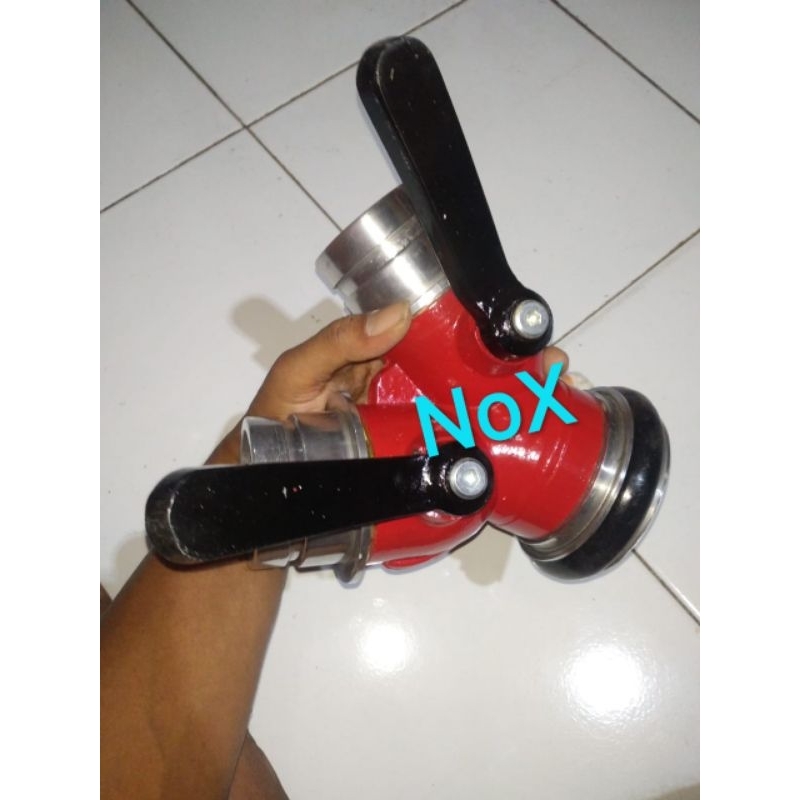 Cabang 3 Y connection 2 x 2 x 2 inch alumunium