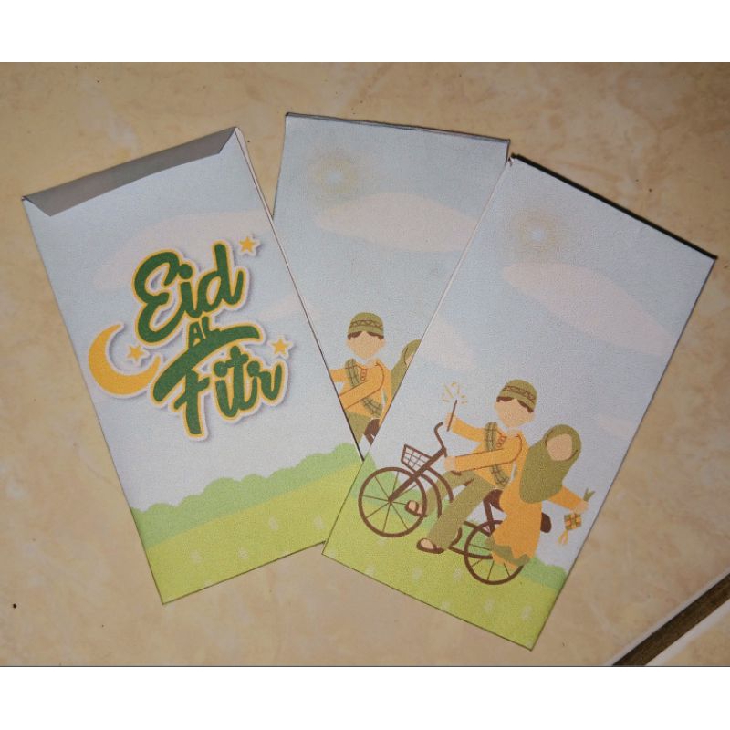 

[50 pcs] Amplop Mini Hari Raya Idul Fitri Unik Berkarakter