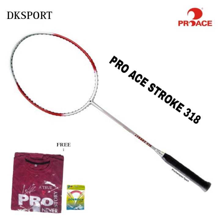 RAKET PRO ACE STROKE 138 | RAKET BADMINTON | RAKET BULUTANGKIS PROACE ORIGINAL