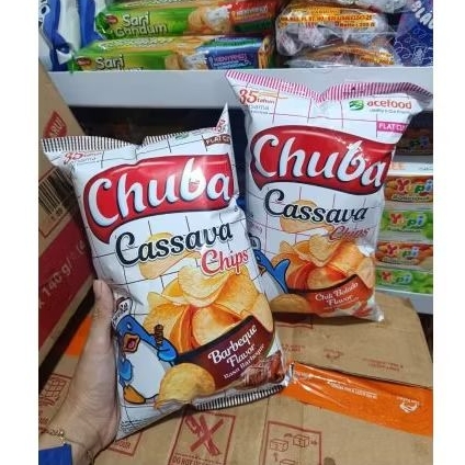 

CHUBA JUMBO cassava chip BARBEQUE 140 gram