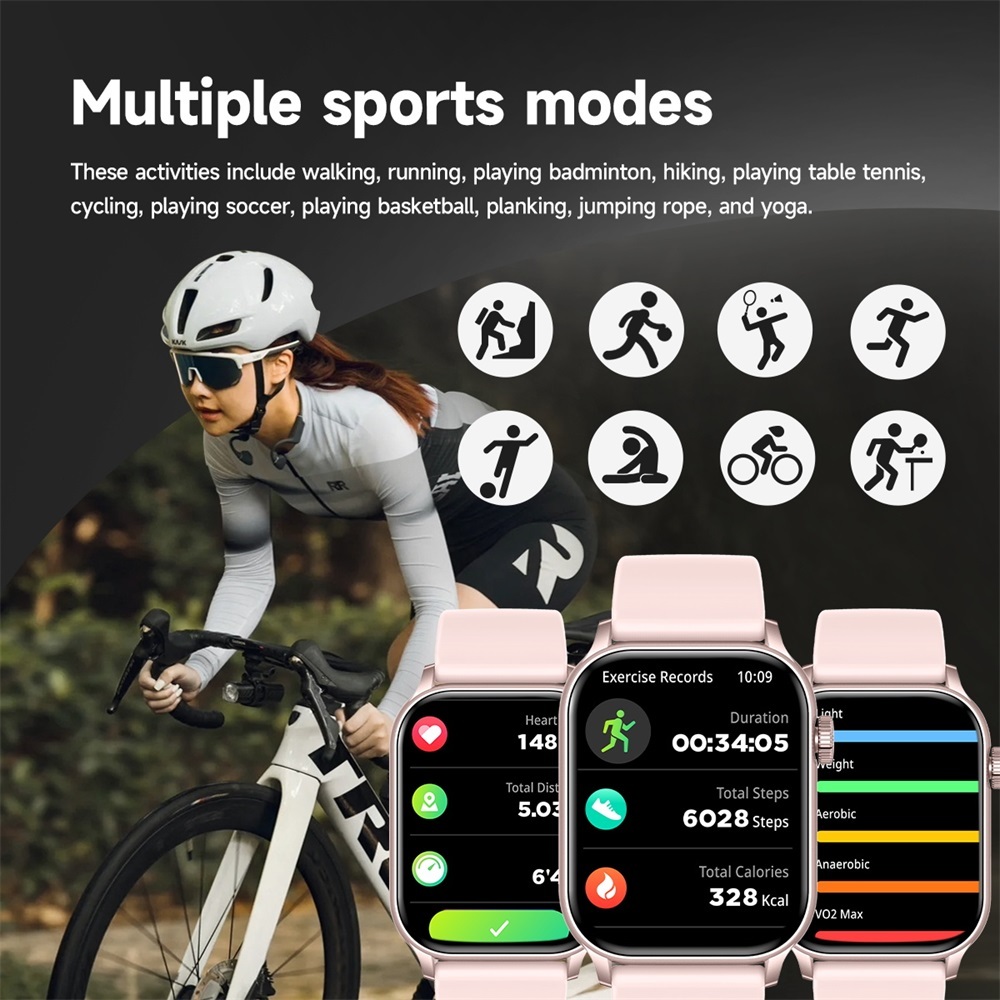 PROMO TERBARU SKMEI B58 SMARTWATCH 1.95INCI AMOLED TOUCHSCREEN JAM TANGAN PRIA IP67 WATERPROOF