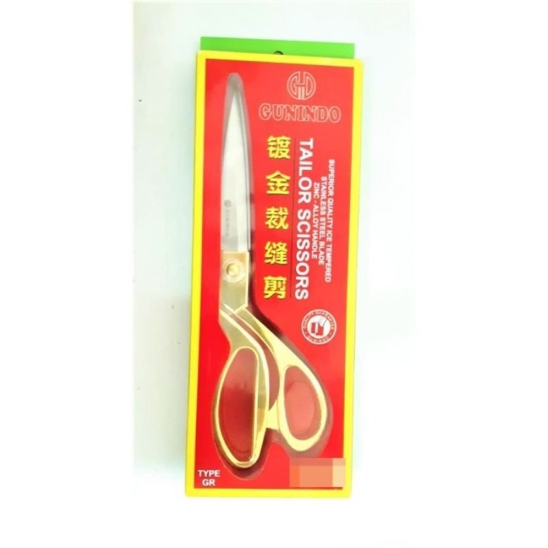 

Gunting Kain Gunindo 8" / Tailor Scissors