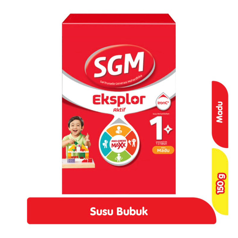 

SGM Eksplor Akkif Madu Susu Bubuk 150g 1+/3+