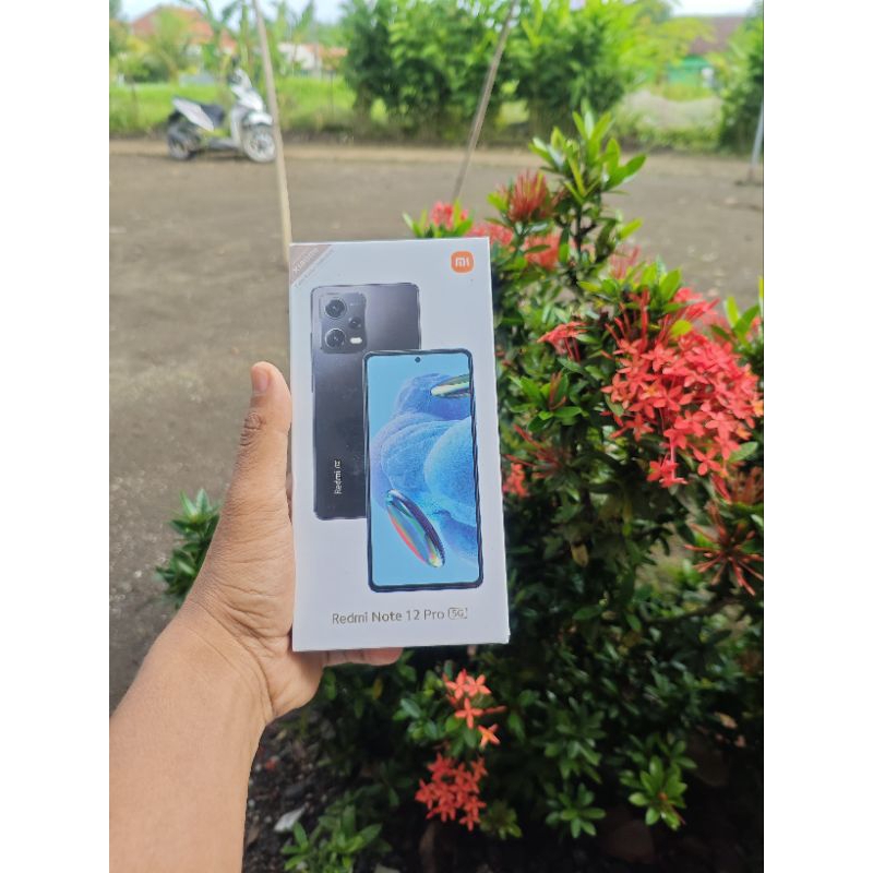 Redmi Note 12 Pro 5G 8/256 Sky Blue New BNIB Baru/Bukan Unit Repack