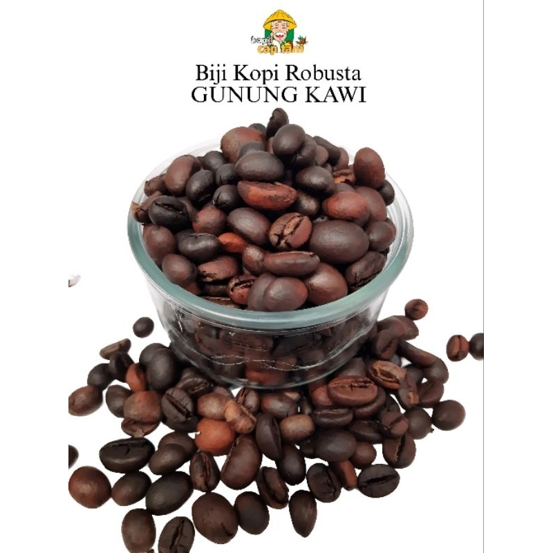 

Biji kopi Robusta Gunung kawi Medium Roast 500 gram || Roast medium murni