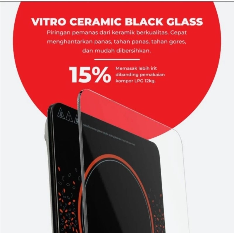 Kompor Induksi Maspion MIC 02 | Kompor Listrik Maspion MIC 02