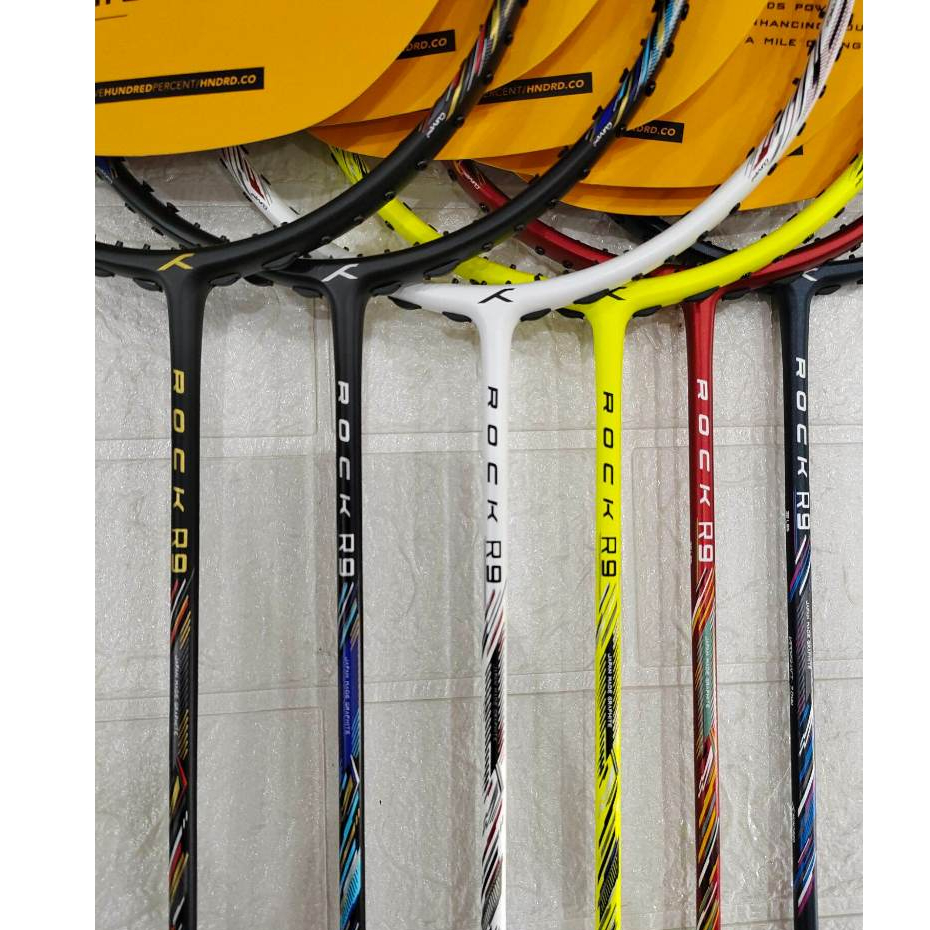 RAKET HUNDRED ROCK R9 | RAKET BADMINTON | RAKET BULUTANGKIS HUNDRED 100% ORIGINAL