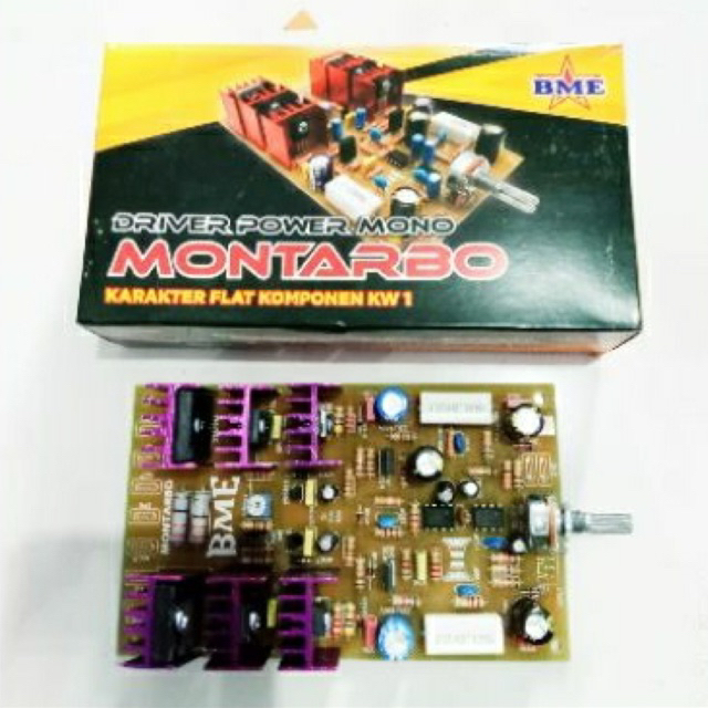 Driver Power Mono Raksasa MONTARBO ITALI Bu BME
