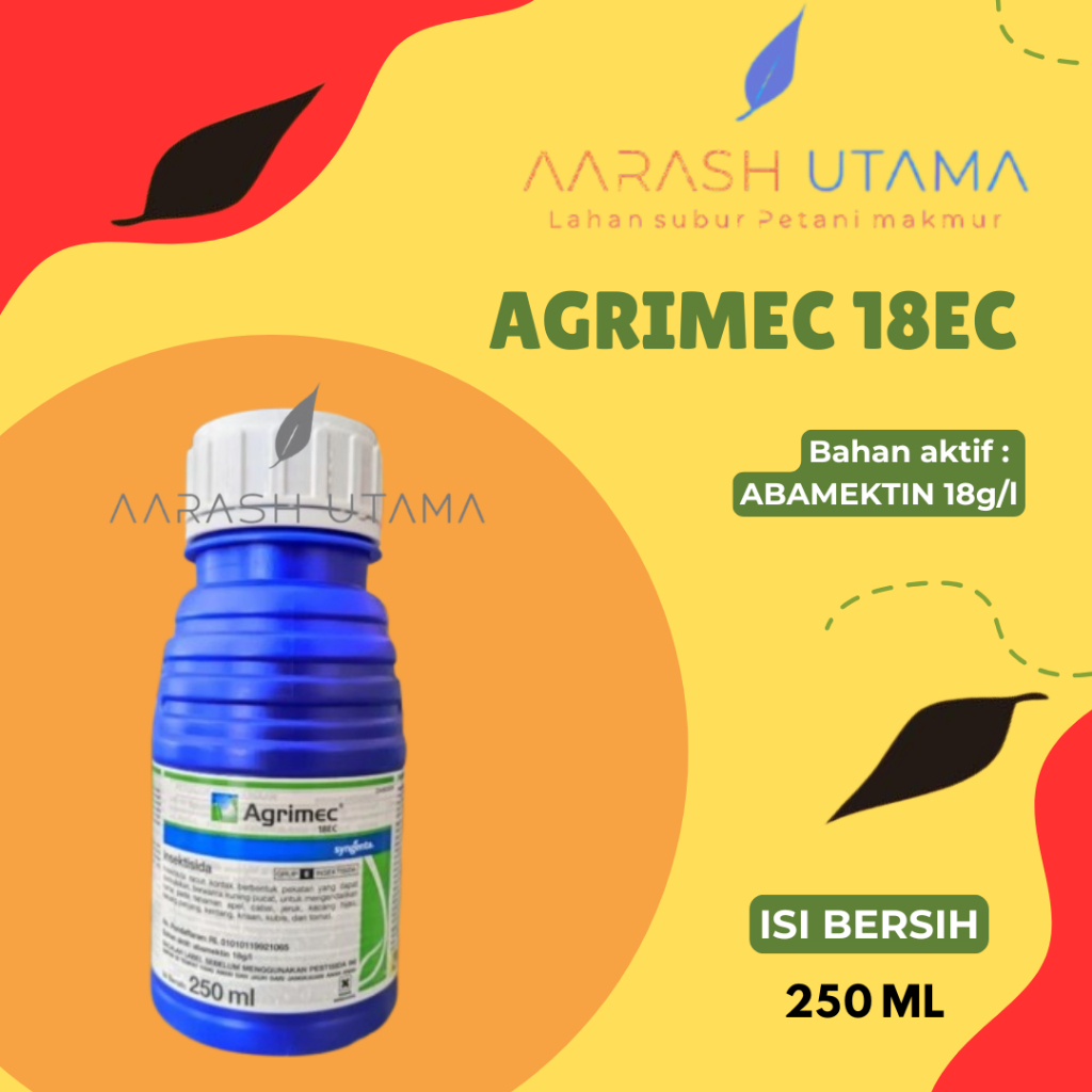 Insektisida AGRIMEC 18EC ABAMEKTIN 18g/l 250ml