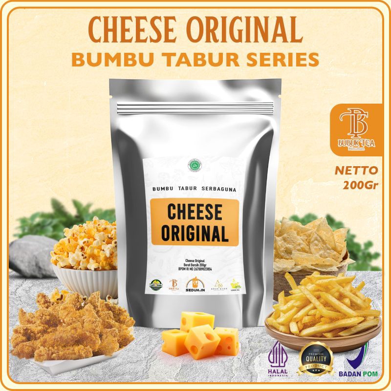 

CHEESE POWDER ORIGINAL 200GR PREMIUM/BUBUK SERBAGUNA