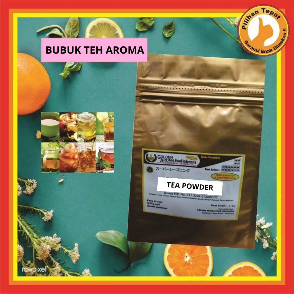 

Bubuk Teh Tea Powder Aneka Rasa 1 Kg Serbuk Teh Powder 1Kg Enak Murah Sehat Halal