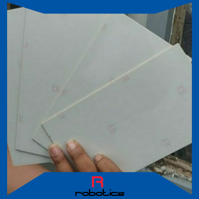 PCB SEMI FIBER PUTIH POLOS 10X20cm Board Tembaga Polos SINGLE SIDE T 1.6mm Papan Komponen 10cm 20cm 