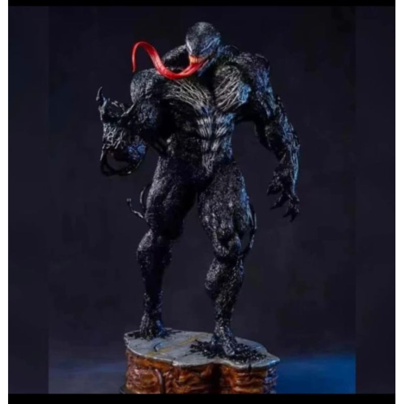 action figure marvel diorama vonom besar