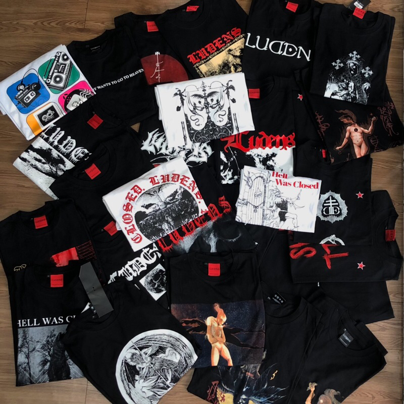 SHORT TSHIRT LUDENS BLACK & WHITE