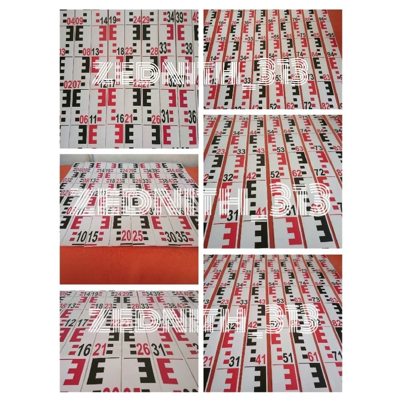 

STIKER RAMBU UKUR (Model Standar)