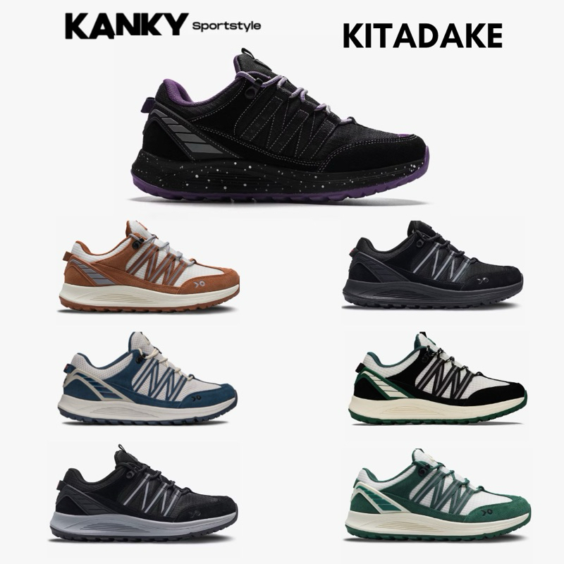 [ORIGINAL] KANKY KITADAKE ALL BLACK / CHARCOAL / NAVY / GREEN / BLACK FOREST / BROWN SUGAR - SEPATU 