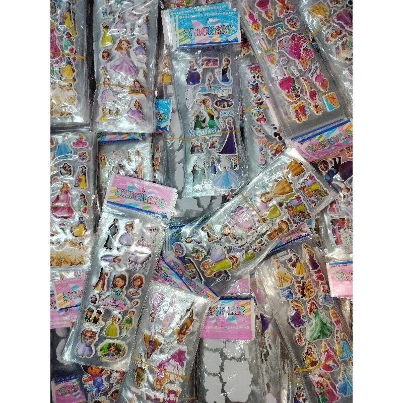 

20 Pcs STIKER TIMBUL ( PENDEK )