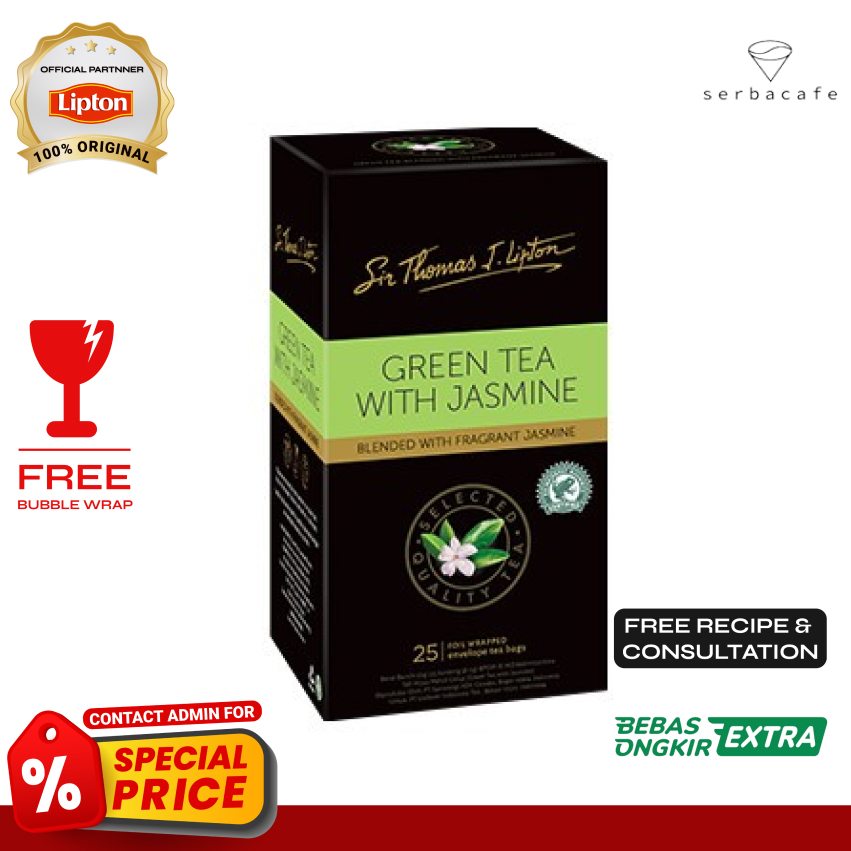 Lipton Tea Bag Green Tea Jasmine (25x2 gr)