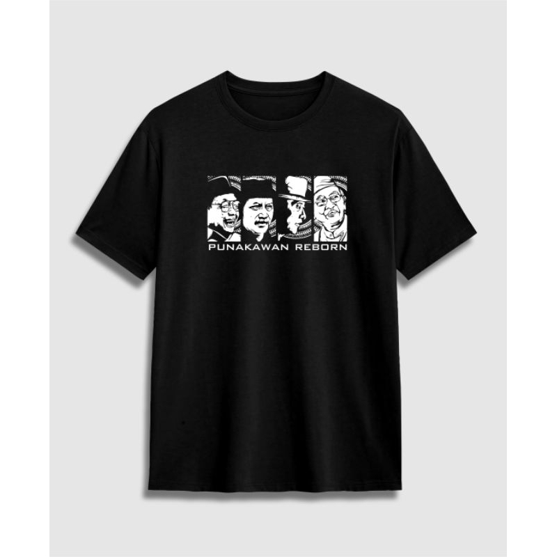 KAOS GUS DUR / KAOS PUNAKAWAN REBORN / KAOS DISTRO PREMIUM