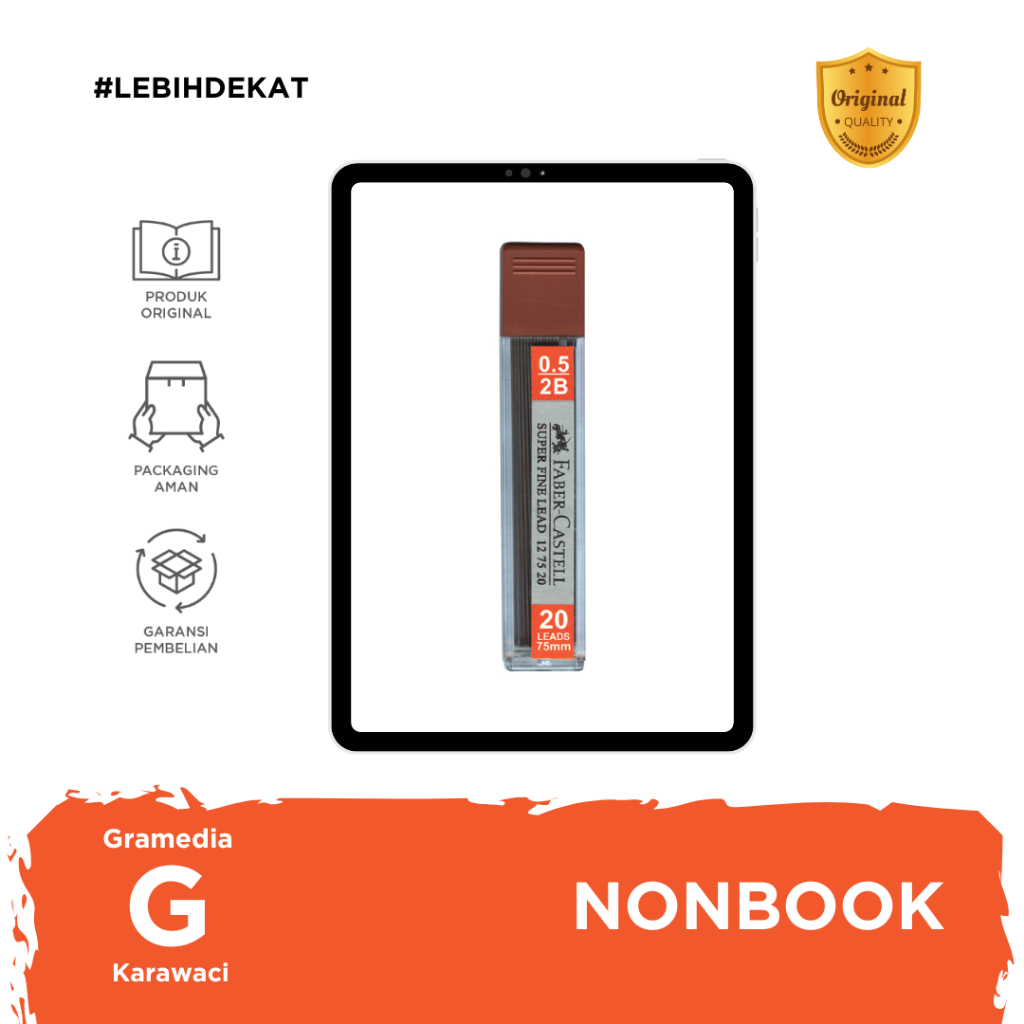 

Gramedia Karawaci - Faber Lead 0.5 2B 127520