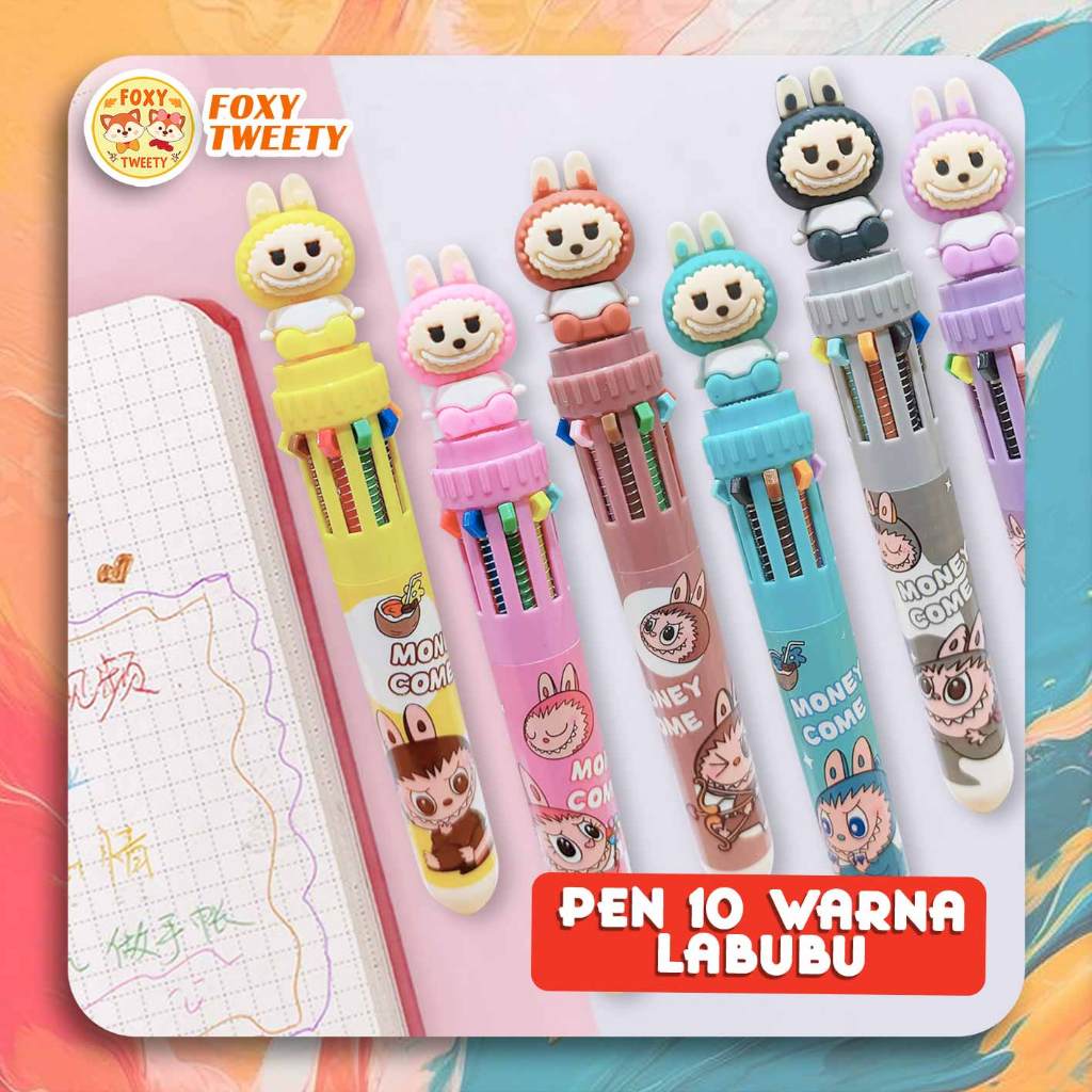 

Bulpoin 10 Warna Karakter Labubu Lucu