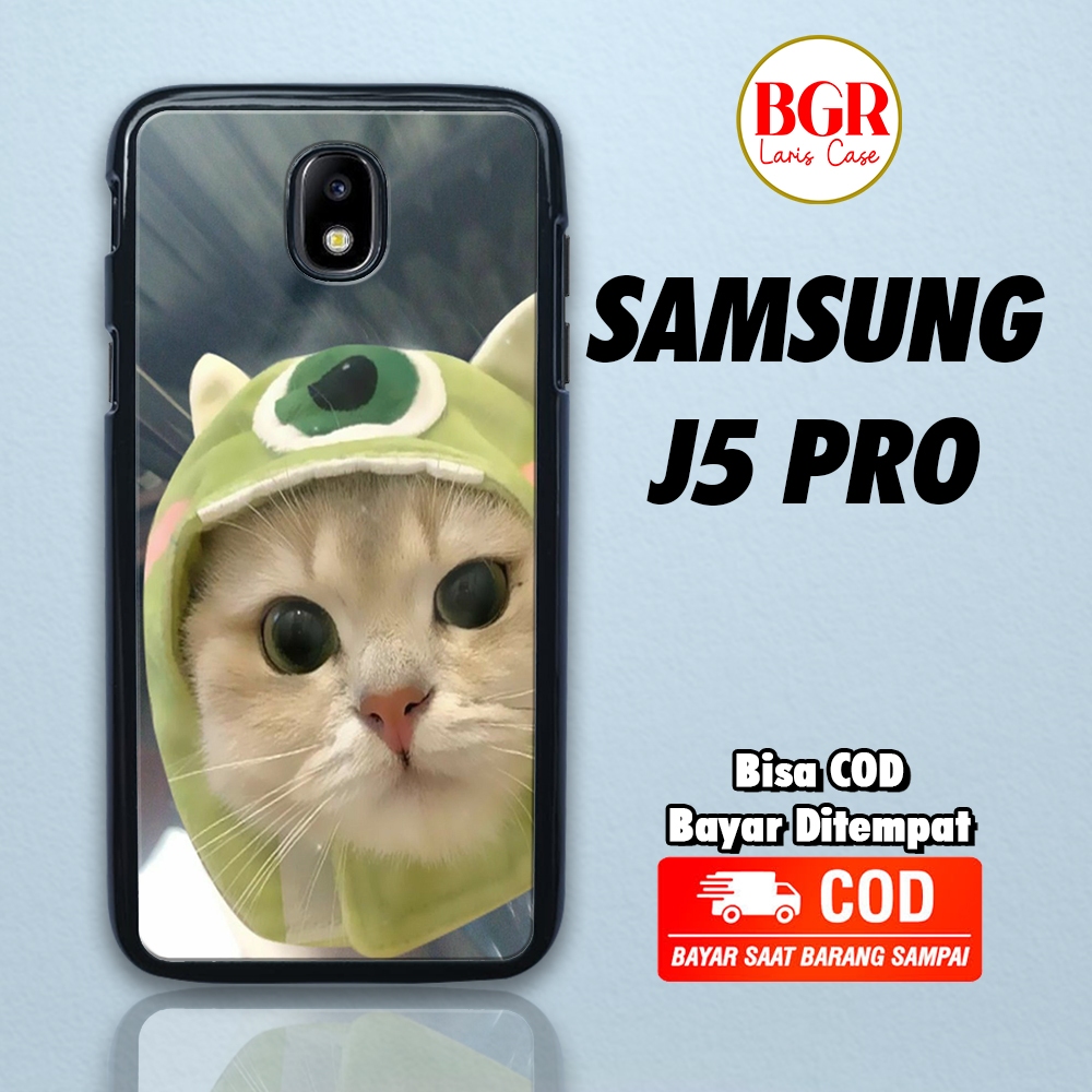 Case Samsung J5 Pro [ CAT LUCU ] Casing Hp Samsung J5 Pro Hardcase Softcase Premium Glossy