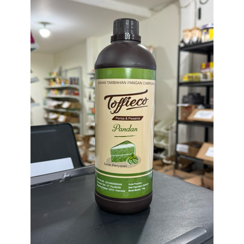 

Toffieco perisa & warna pandan 1kg