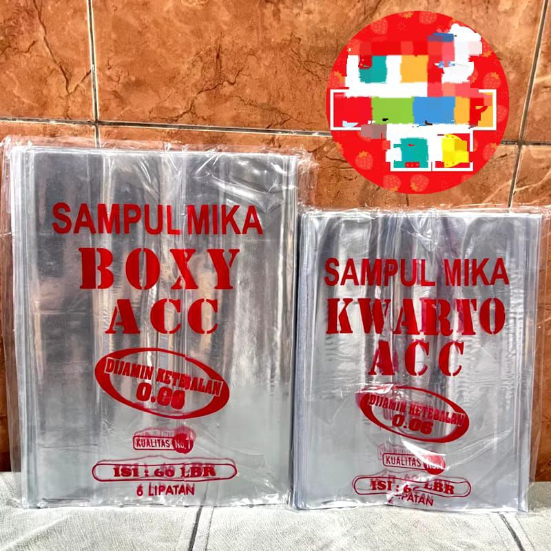 

Sampul Plastik Boxy & Kwarto Isi 60