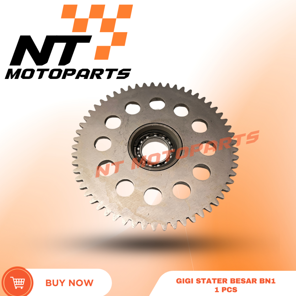 gigi sentrik besar gigi stater besar x ride fino f1 xeon rc gt125 mio 125 mio Z BN1 NT MOTOPARTS.