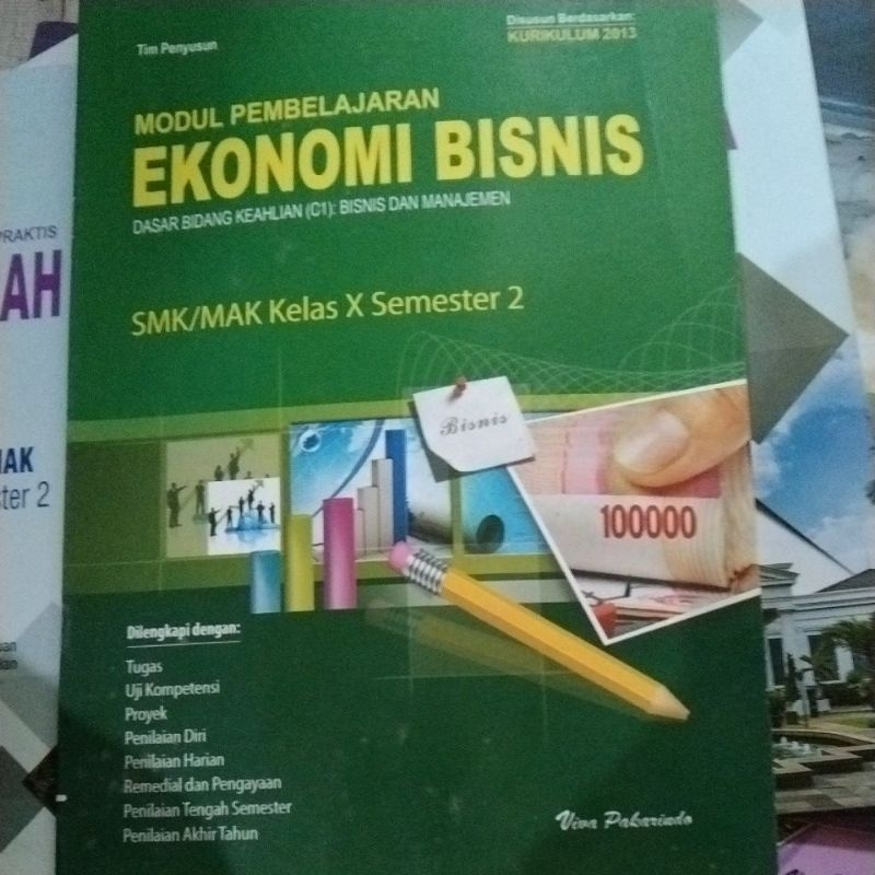 LKS SMK MAK EKONOMI BISNIS KELAS 10 SEMESTER 2 KURIKULUM 2013 K13