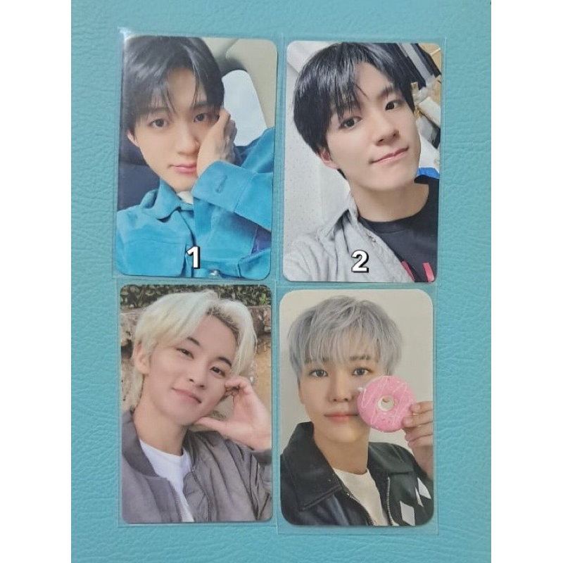 Photocard jeno scape interasia lucky draw pob withmuu topang dagu mark everland ar pass jaemin mini 