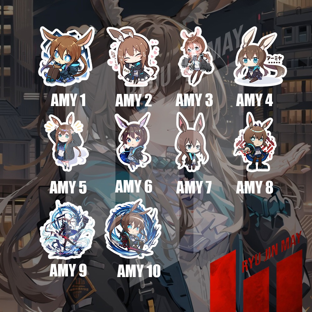 Sticker Anime - Arknights - Amiya