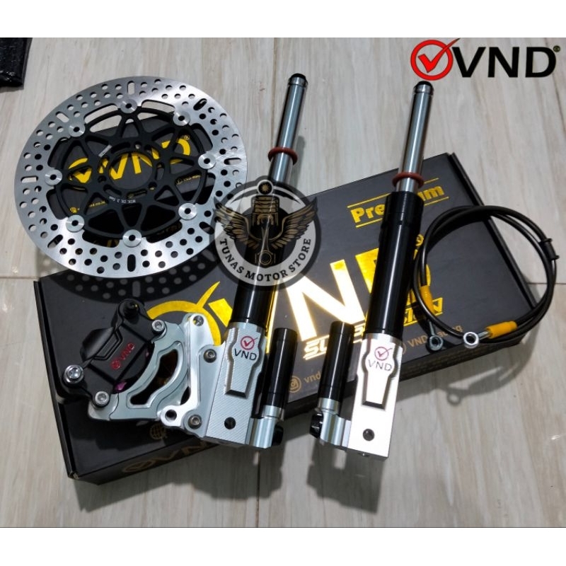 SHOCK DEPAN VND JUPITER Z FIZR MX PAKETAN SHOCK DEPAN VND FIZR VEGA R JUPITER Z MX SET KALIPER 2P