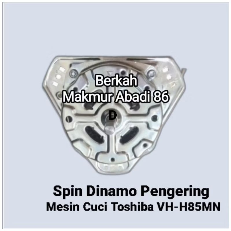Dinamo Spin Pengering Toshiba VH-85MN / VH 85 MN Motor Spin Dinamo Pengering Mesin Cuci Toshiba Vh 8