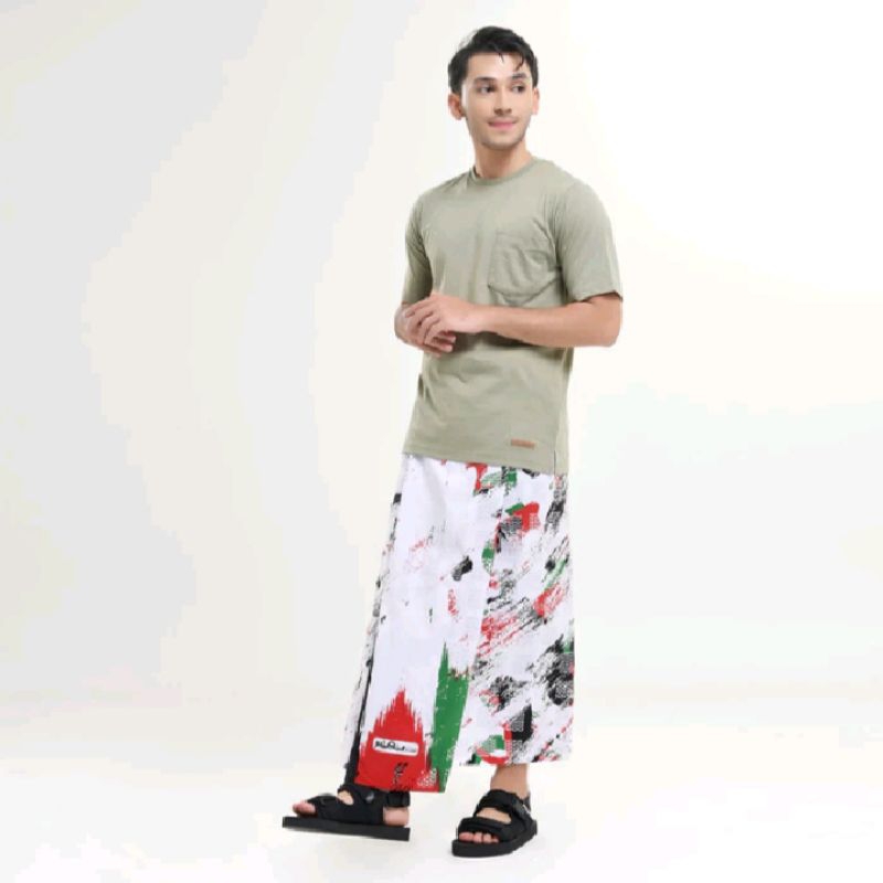 Rabbani Sarung Dewasa - Sarung Motif Palestine Styles - Sarung Rabbani Original