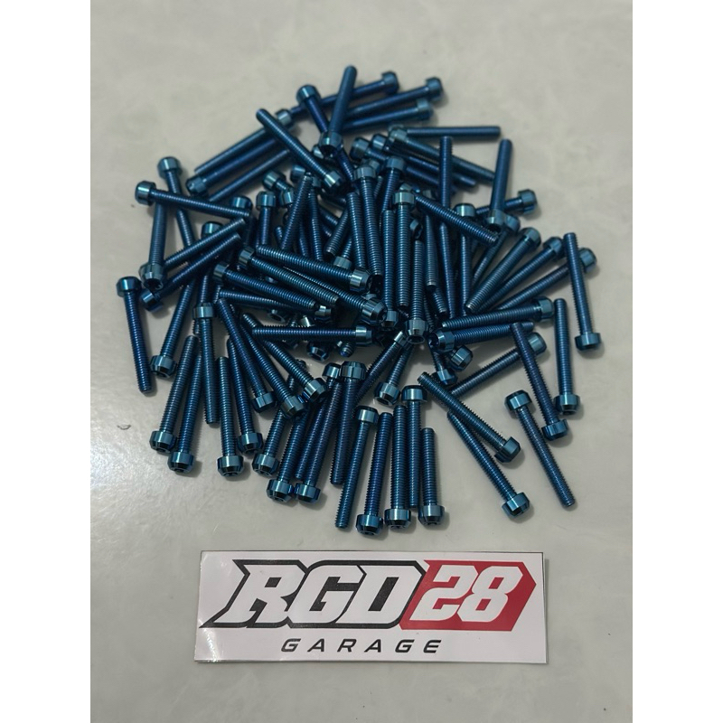 baut titanium m6x60mm gr5