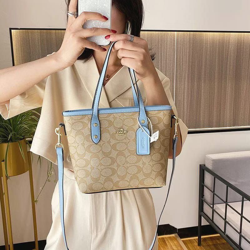 Tas selempang tote bag wanita bahan kulit sintetis lucinta bags